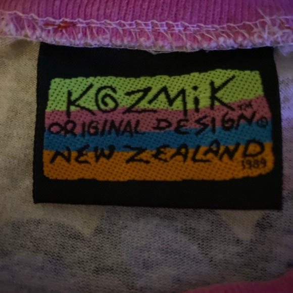 Rare Kozmik Original Design New Zealand 1989(Made In USA) T-Shirt Men’s Size L - Picture 7 of 8